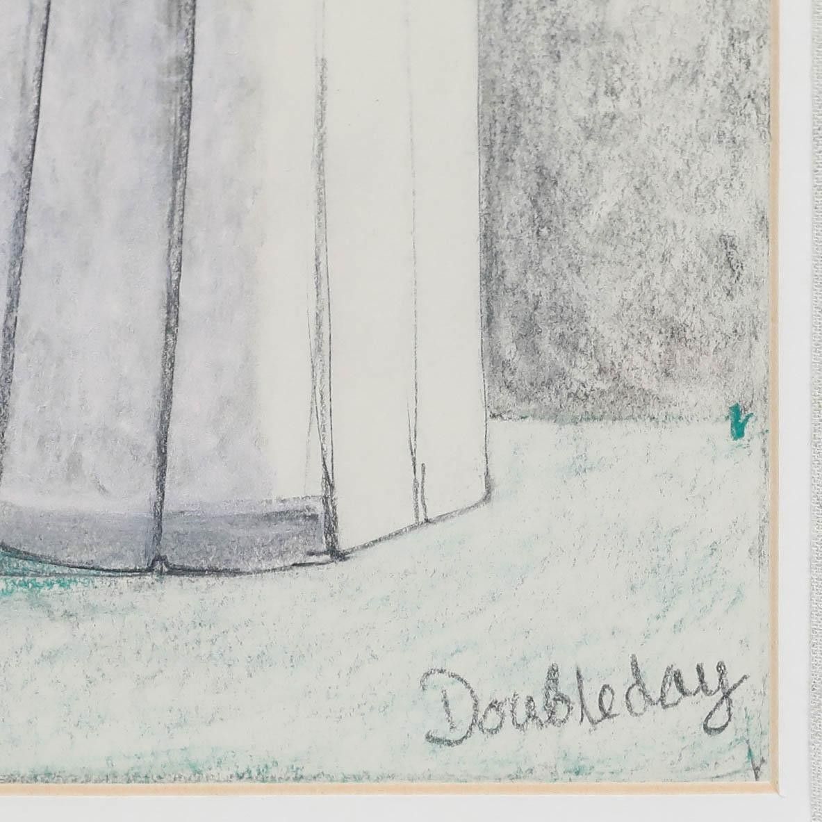 John Doubleday (B.1947) Framed 20th Century Crayon, Still Life V photo 195.0