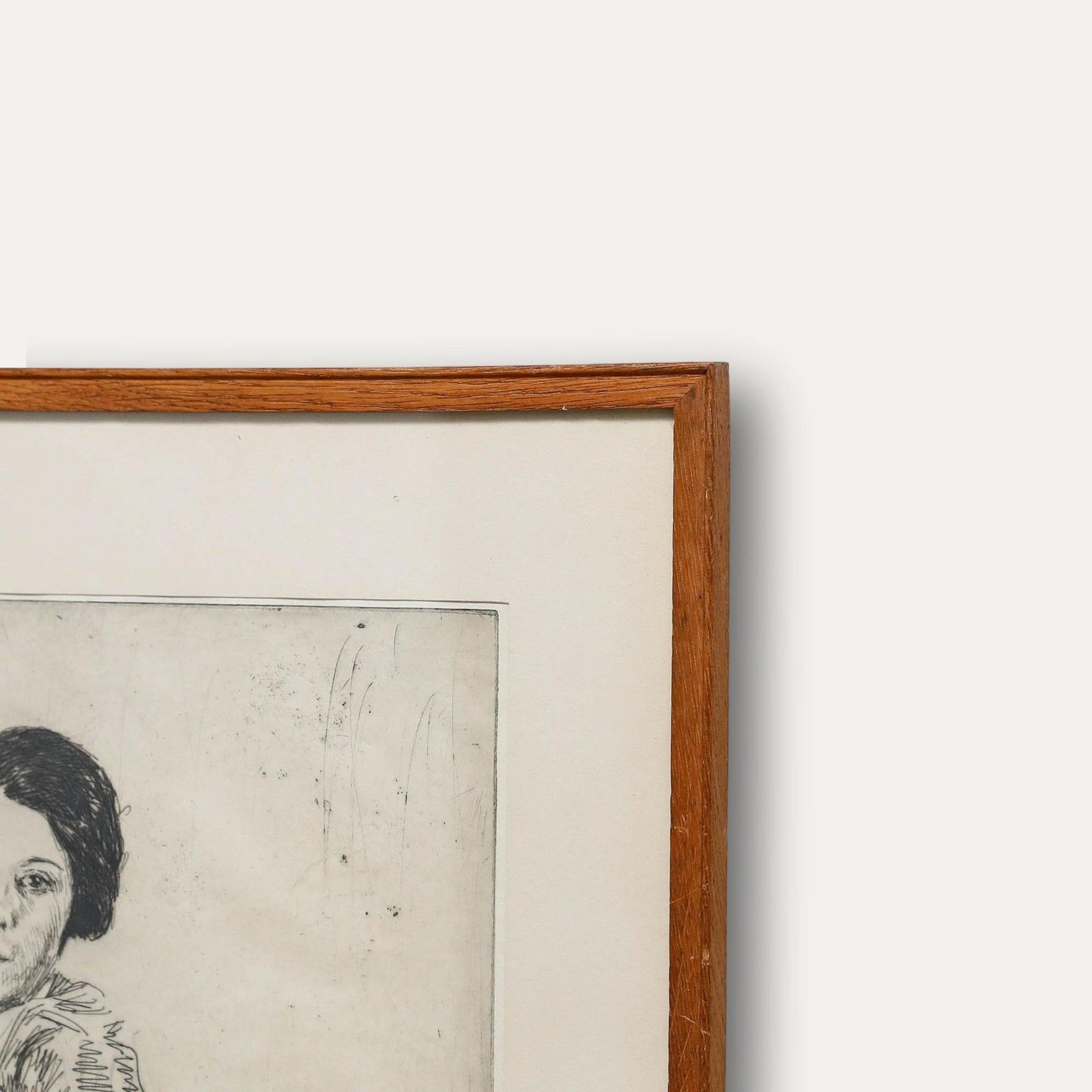 Joseph Simpson (1879 1939) 1927 Etching, Betty photo 275.0