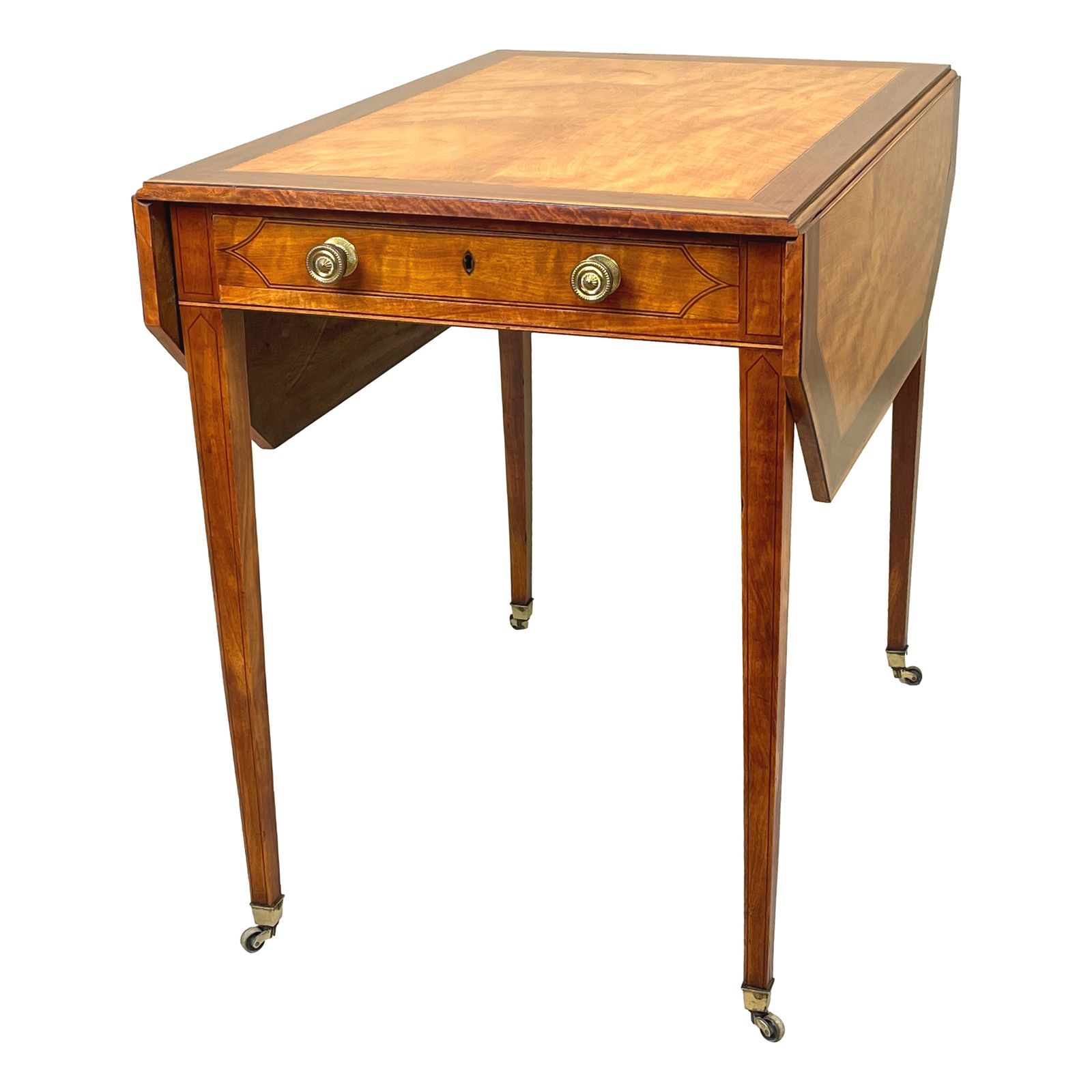 Georgian Satinwood Pembroke Table (England, Circa 1790) photo 5500.0