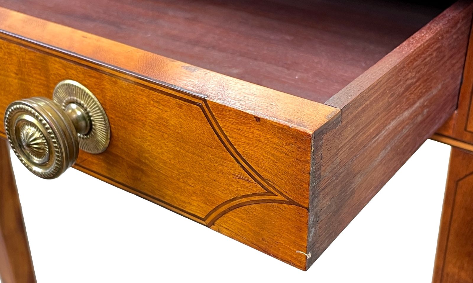 Furniture Georgian Satinwood Pembroke Table (England, Circa 1790) photo
