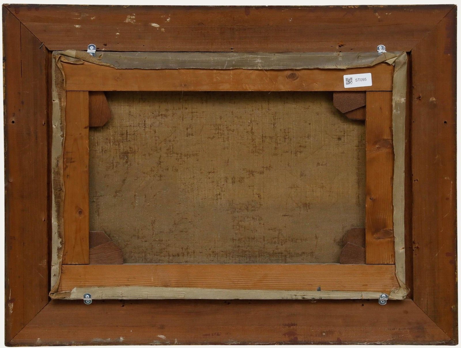 Johan Scherrewitz (1868 1951) Framed Late 19th Century Oil, The Sheepfold photo for sale