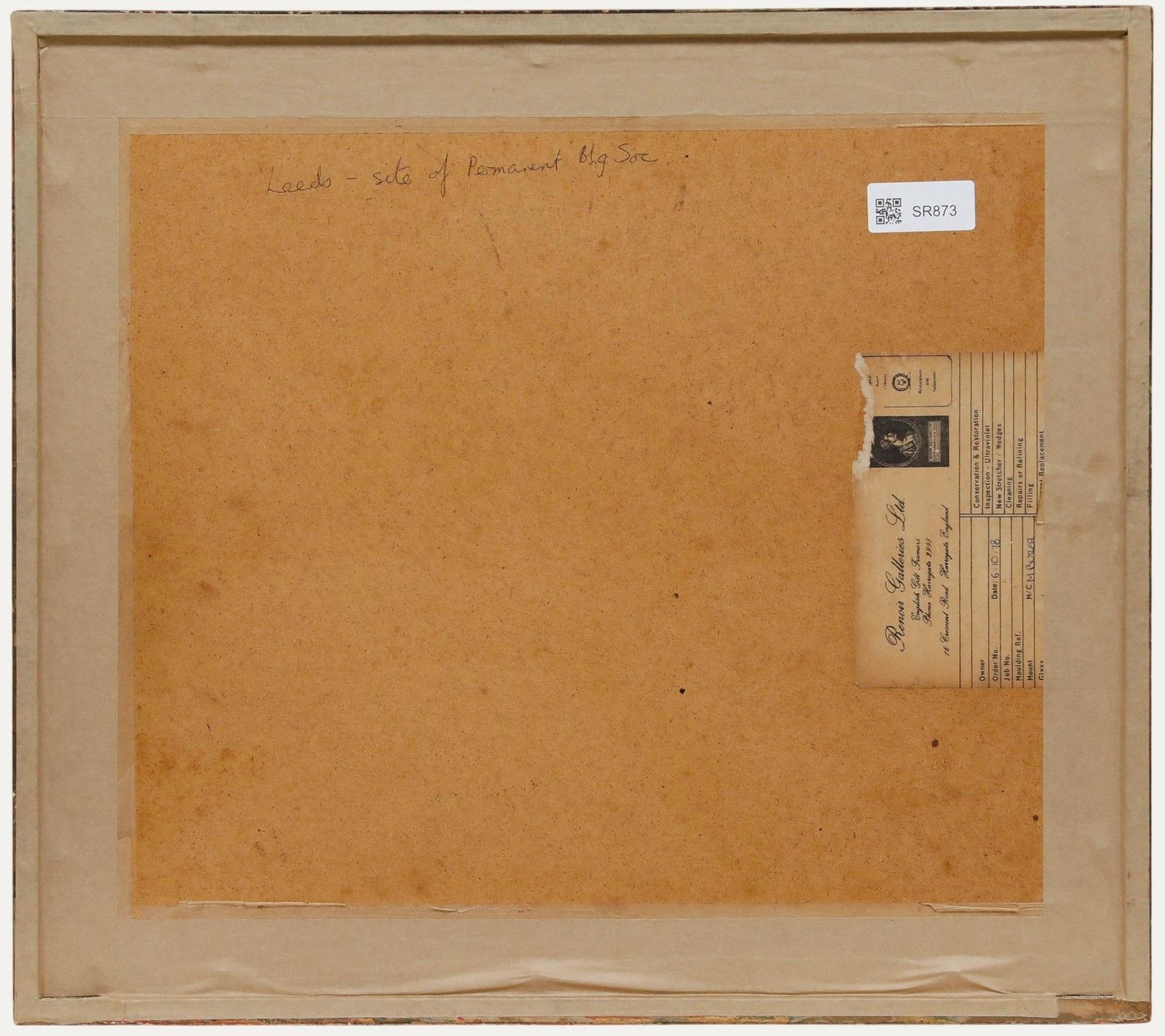 Joseph Mcculloch (1893 1961) Graphite Drawing, Site Of The Building Society photo for sale