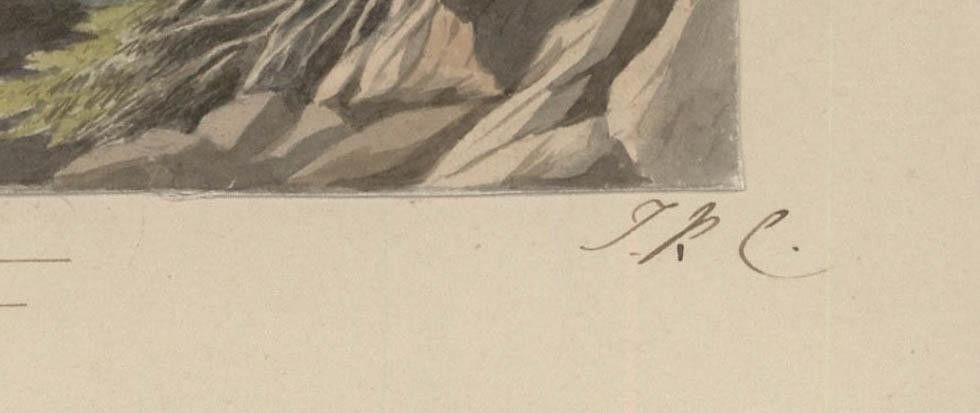 Thomas Remnant Charleton (1756 1849) Watercolour, Penpole Point, Clifton photo Art