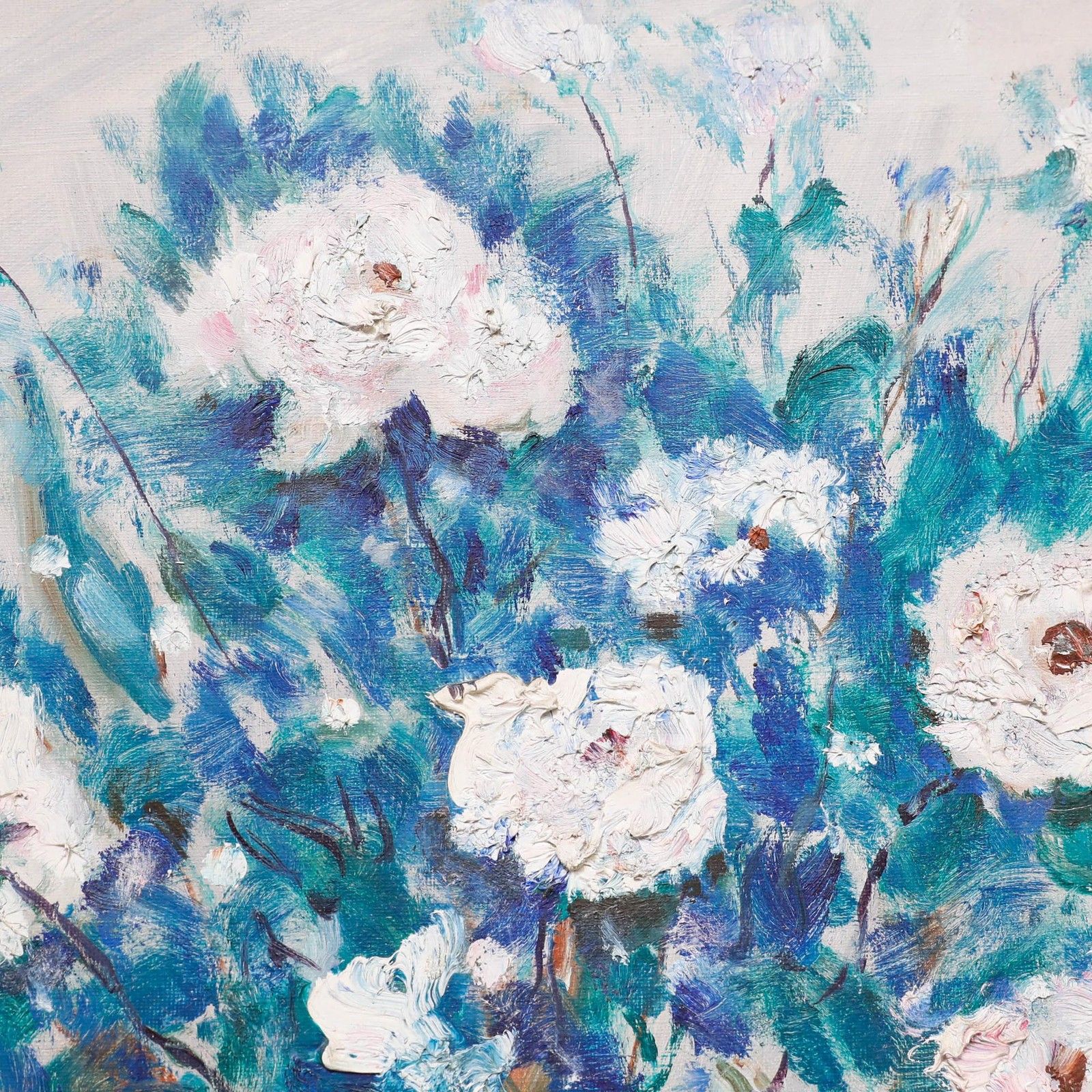 Michel Georges Michel (1883 1985). Mid 20th Century Oil, Bouquet De Fleurs photo Art