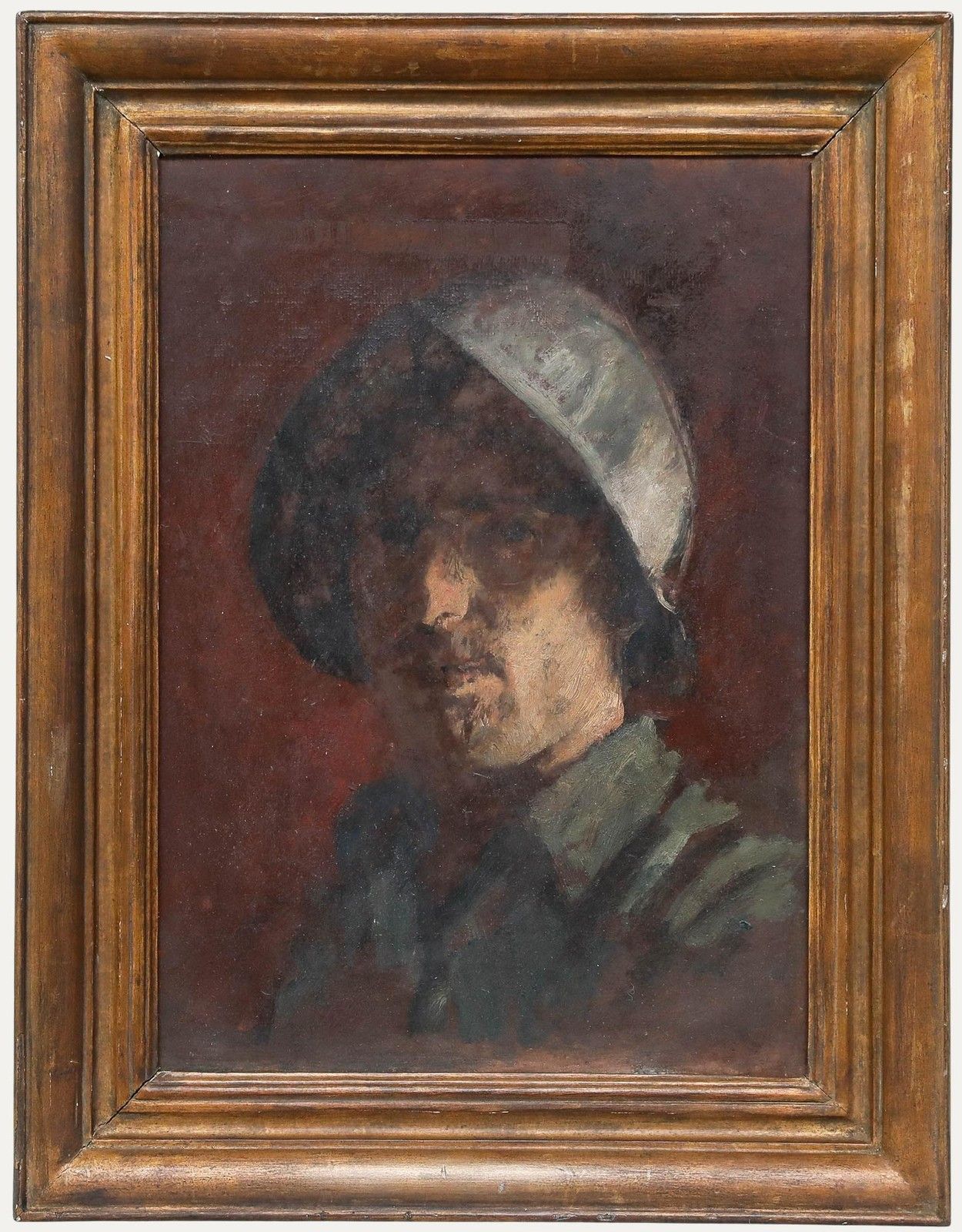 George Weissbort (1928 2013) Mid 20th Century Oil, Gentleman In A Morion