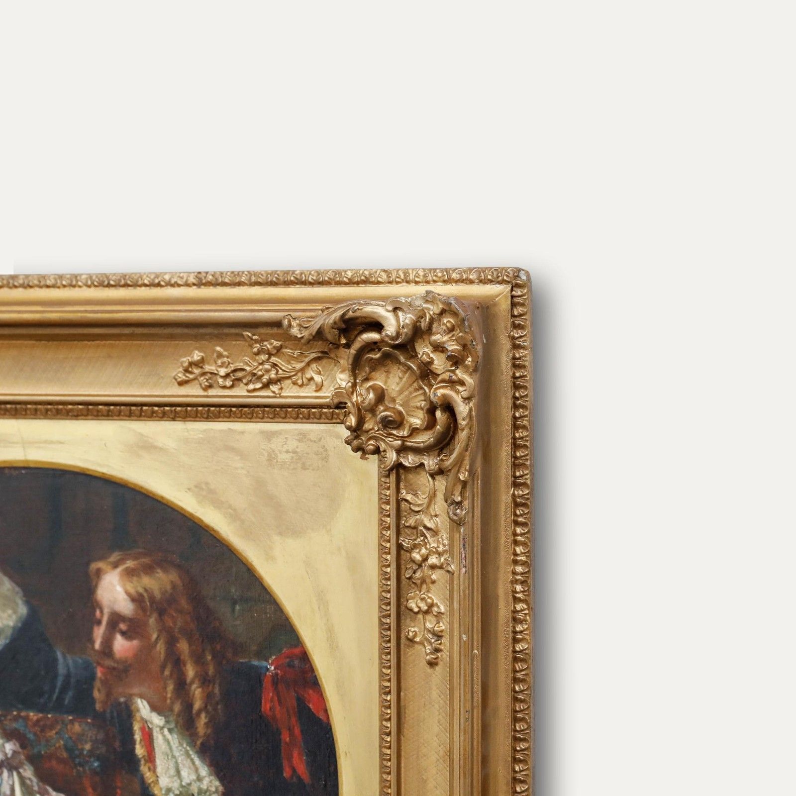 Circle Of Edward Matthew Ward Ra (1816 1879) Under The Mistletoe photo vinterior