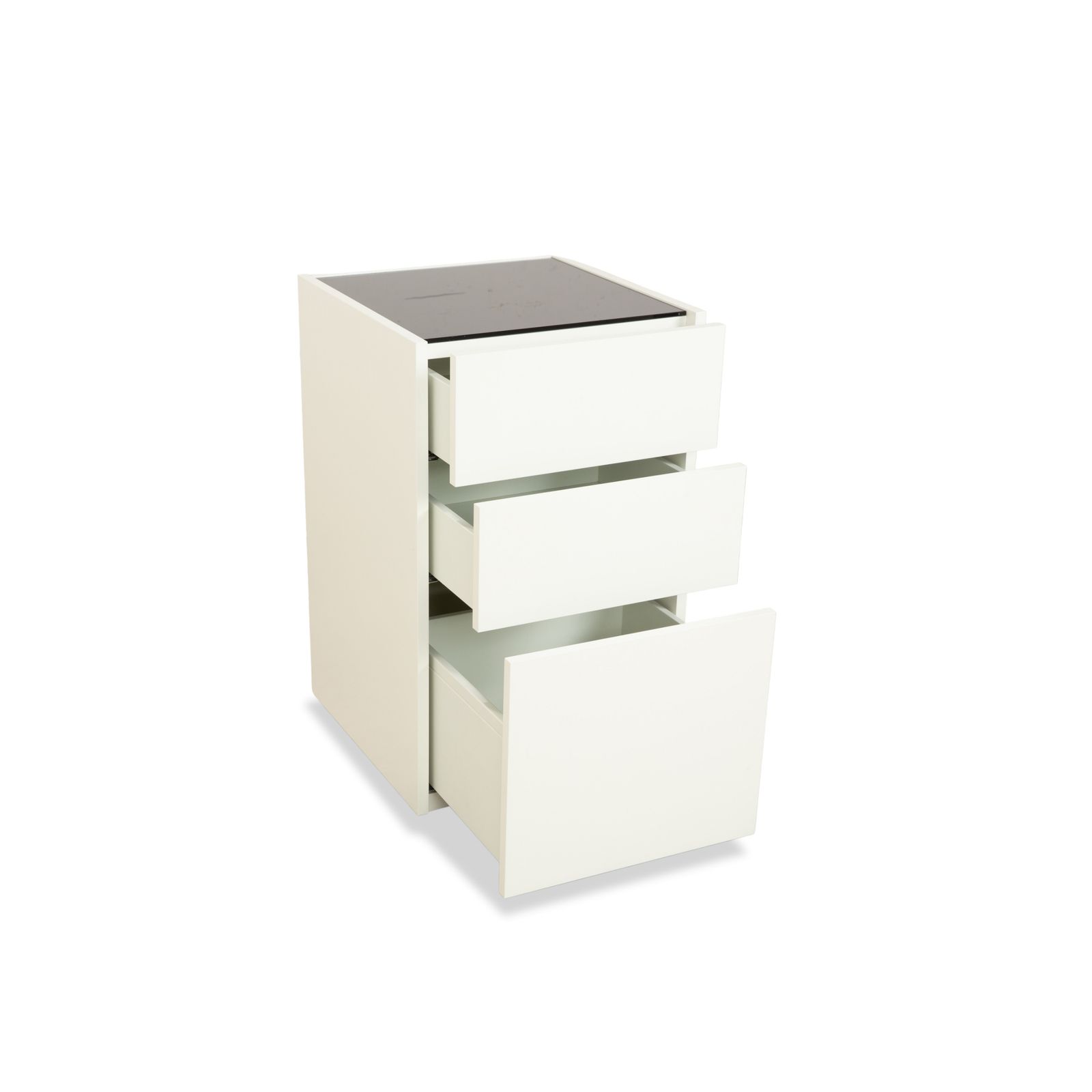 Buffet Interlübke Cube blanc photo for sale