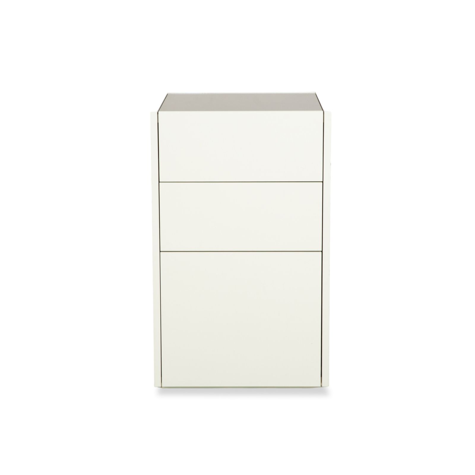 Buffet Interlübke Cube blanc photo vintage