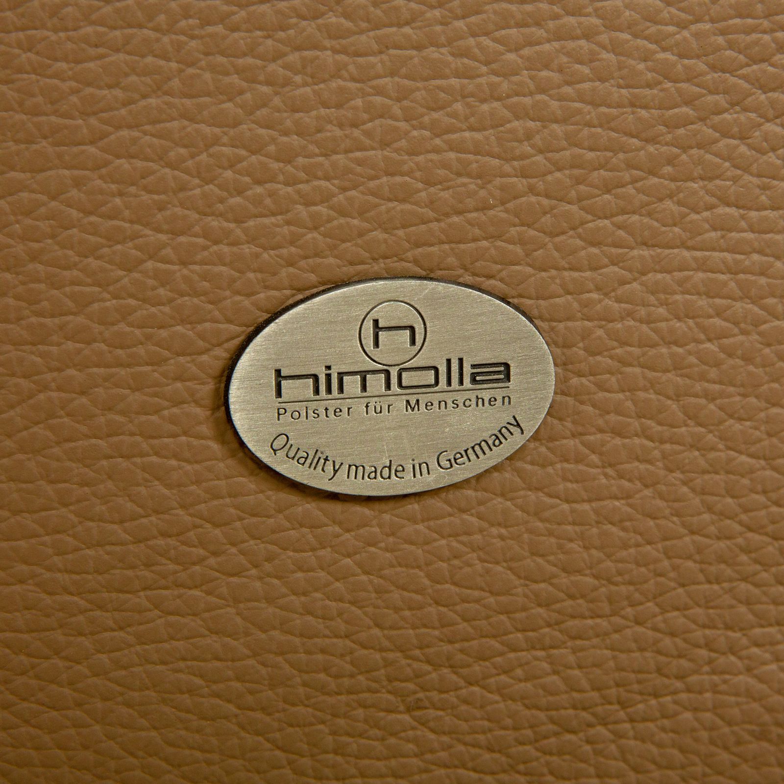 Canapé Himolla Cumuly en cuir beige taupe gris photo buy