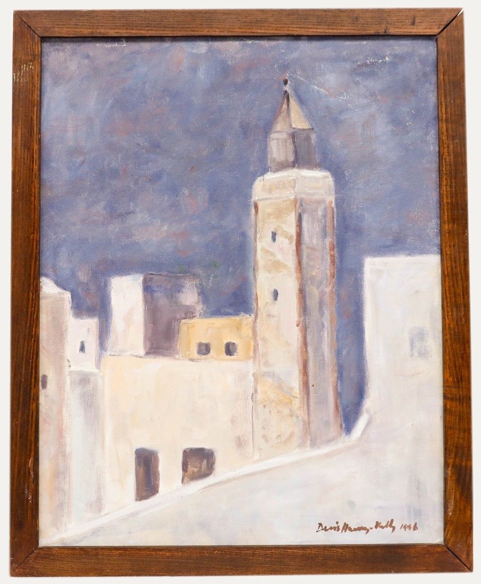 Denis Harvey Kelly 1998 Oil, A View Of The Tower