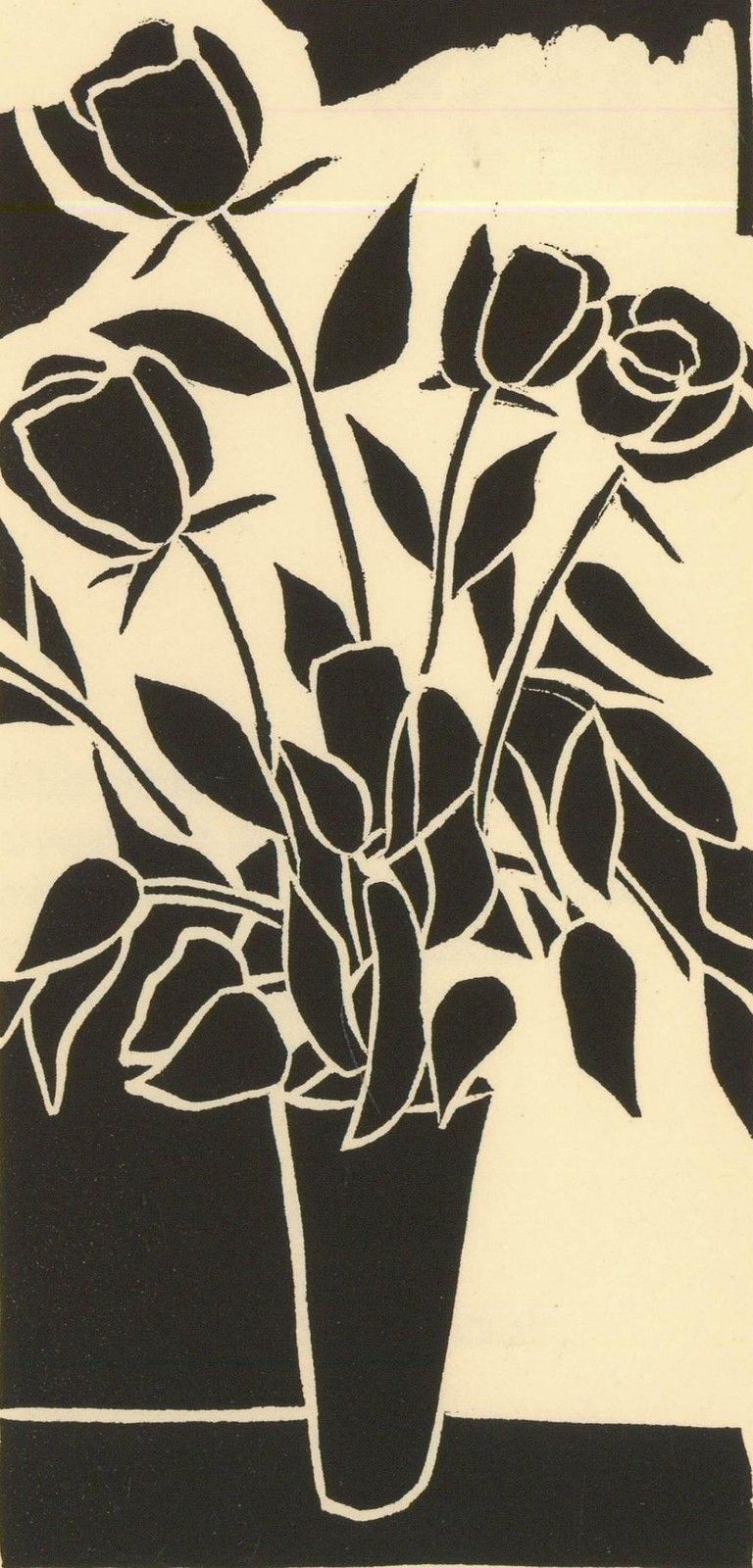 Albert Masri (1927 2020) Mid 20th Century Woodcut, A Poem By Jean L'anselme photo furniture