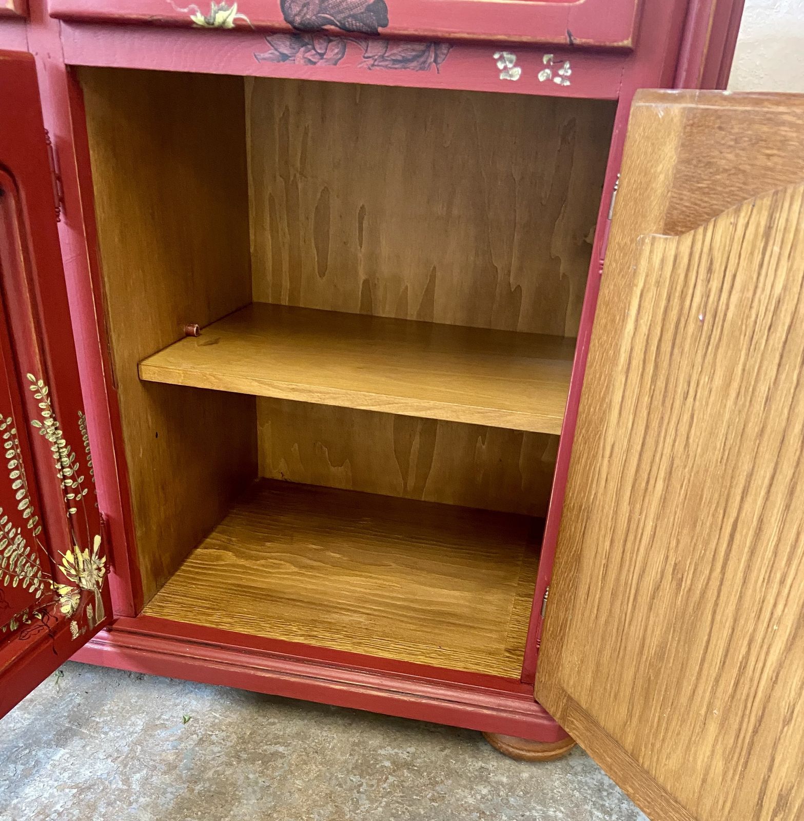 Sideboard Red Decorative, 1980s photo 475.0