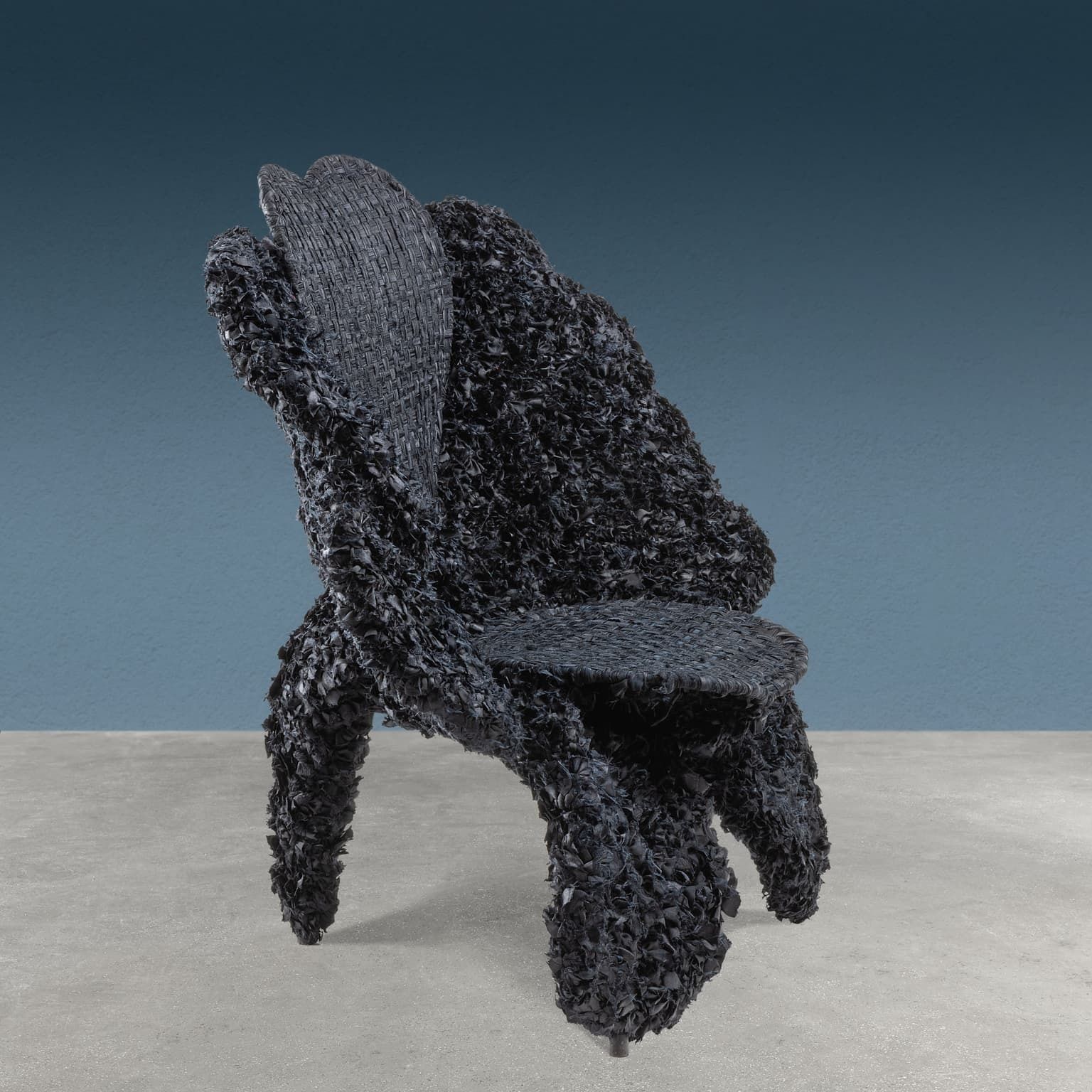 Fiore Bulat Armchair Fabric Series Iron Design Anacleto Spazzapan photo Furniture