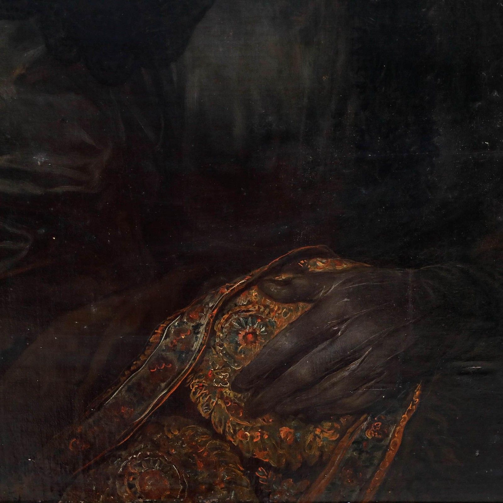 Ferdinando Cavalleri (1794 1865) Fine 1828 Oil, A Lady Of Rome photo Art