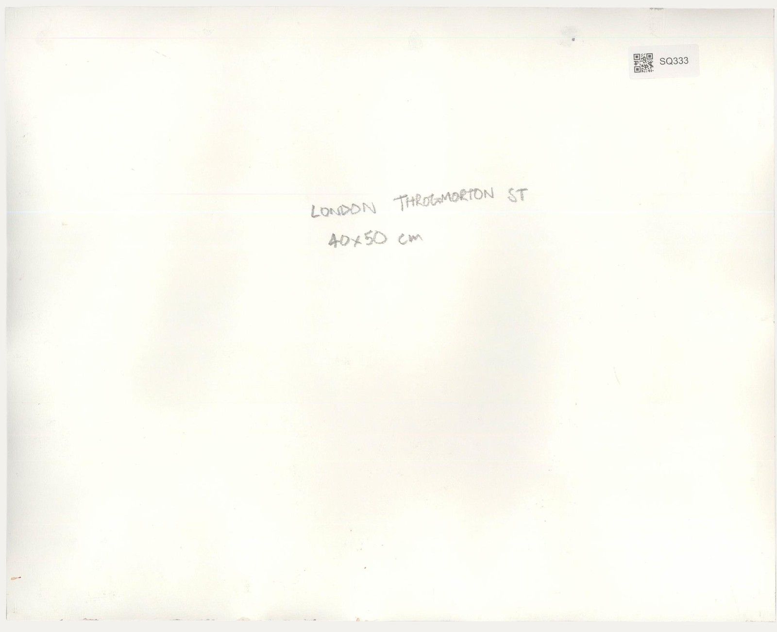 Daniel Nichols Contemporary Watercolour, Throgmorton Street, London photo for sale
