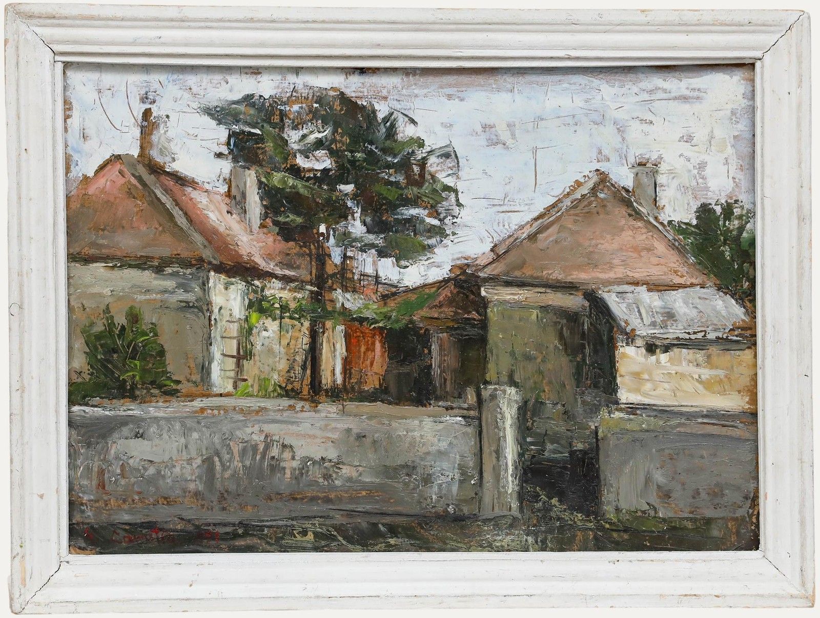 G. Cariteia  1991 Oil, The Cottage