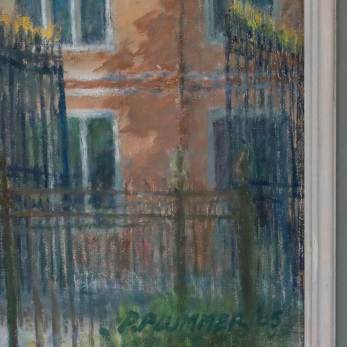 Pauline Plummer (B.1933) Framed Contemporary Oil, Monument To Garibaldi photo vinterior