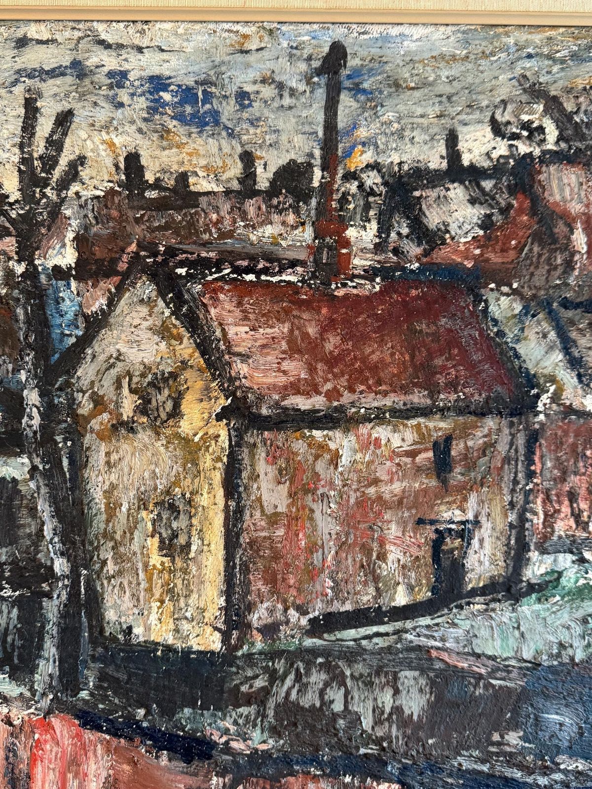 Swedish Mid Century Painting   Wall Decor photo 350.0
