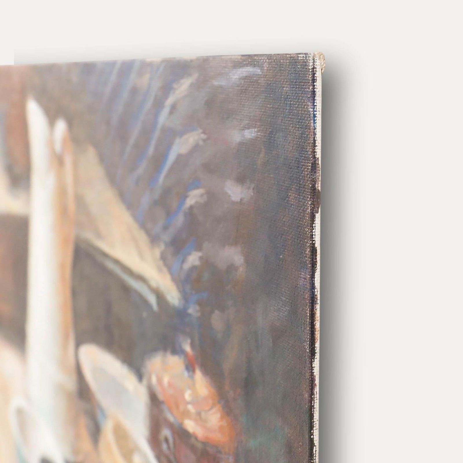 Pauline Plummer (B.1933) 1996 Oil, Kitchen Ceramics photo 295.0