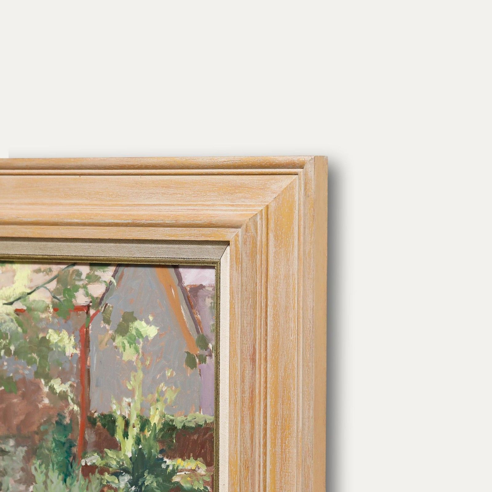 Pauline Plummer (B.1933) Framed Contemporary Oil, Small Window At Blyth photo 395.0