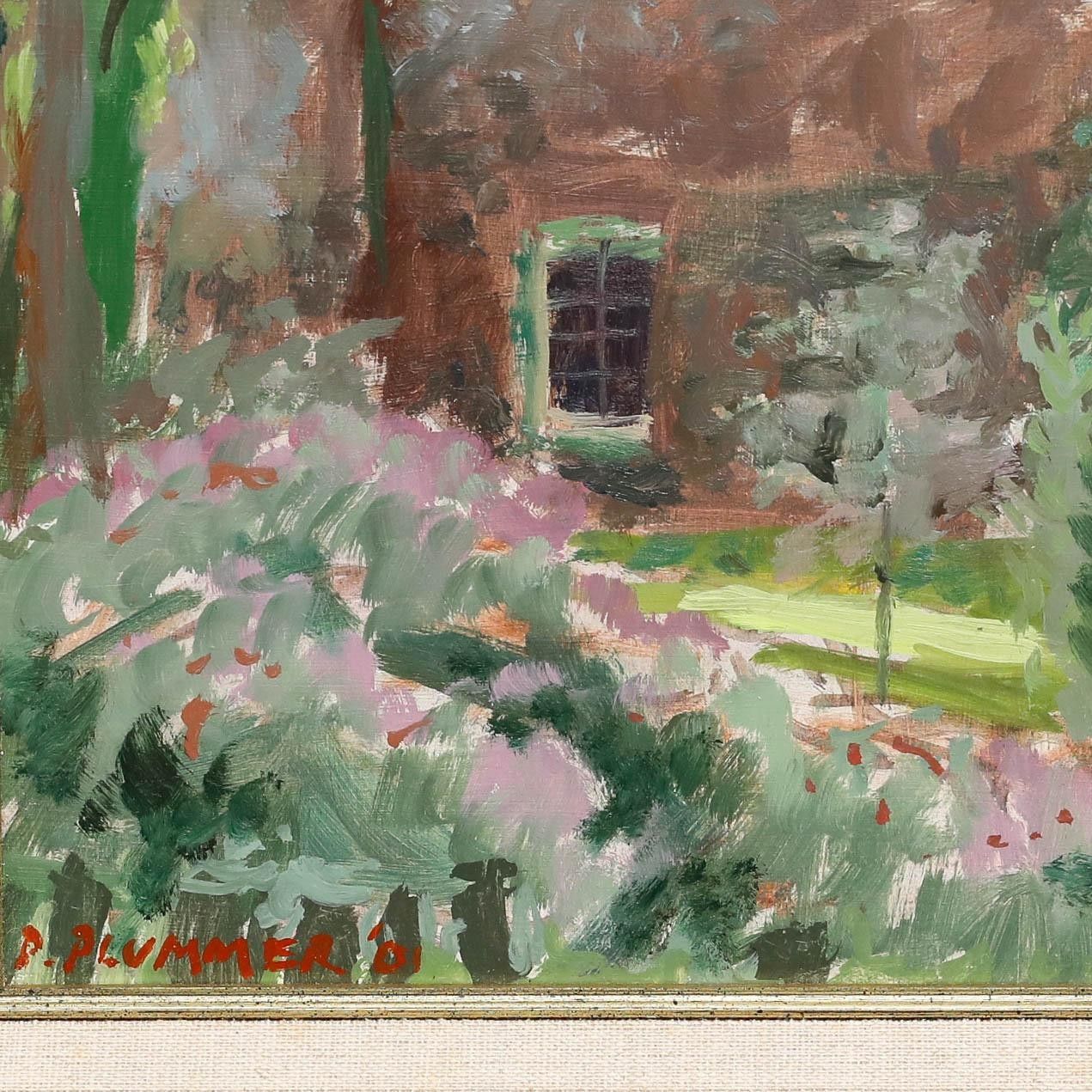 Pauline Plummer (B.1933) Framed Contemporary Oil, Small Window At Blyth photo vinterior