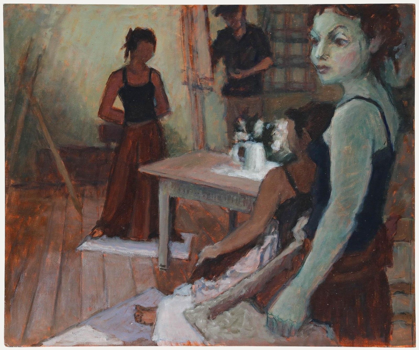 Pauline Plummer (B.1933) Contemporary Oil, Clelia