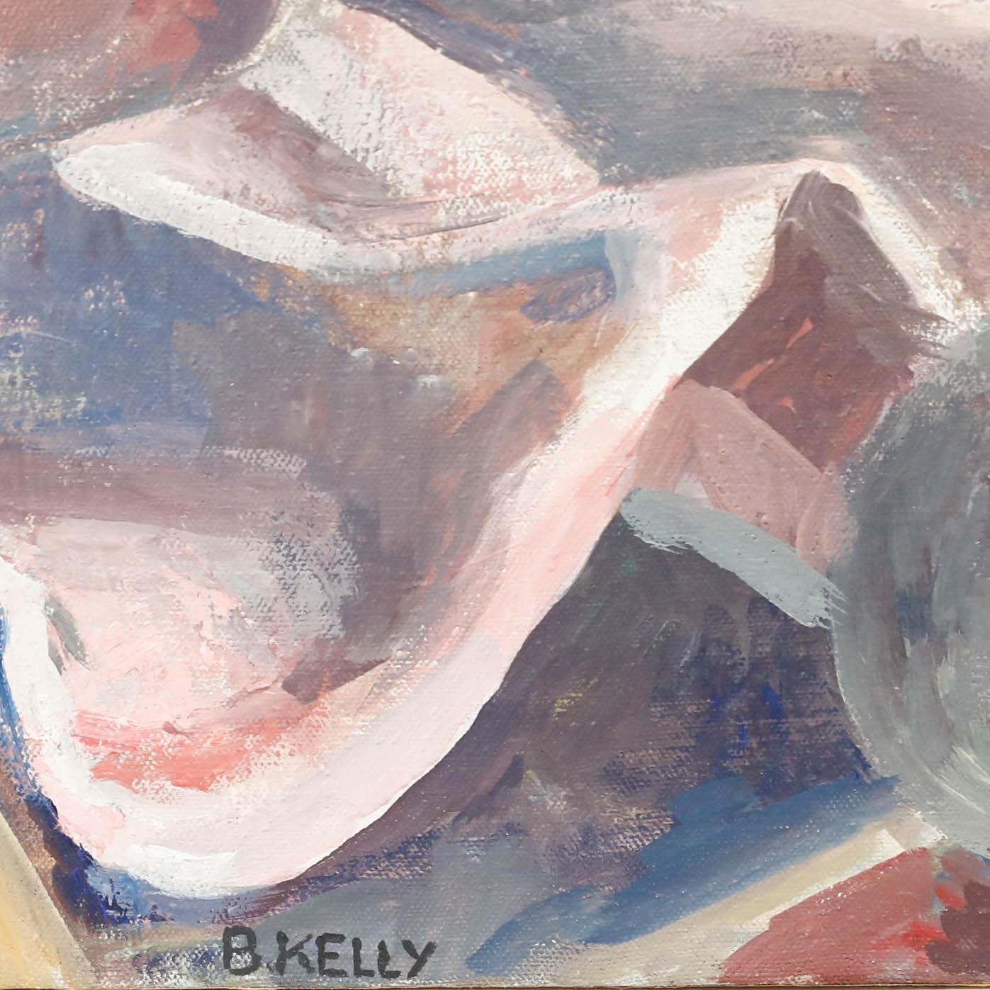 Bernadette Kelly (B.1933) 20th Century Oil, Ball & Sheet photo vinterior