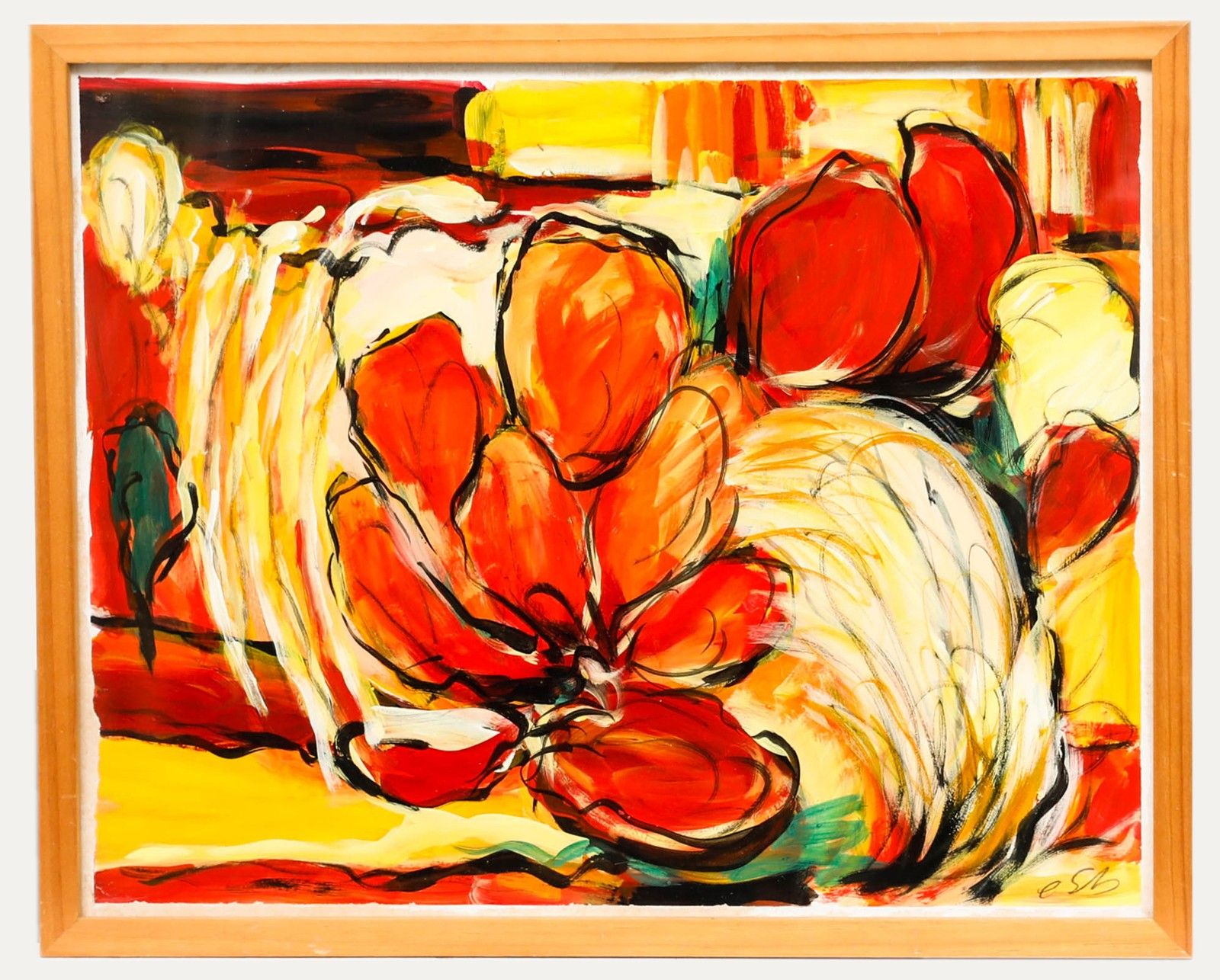 Erwin Steinhauser (1939 2023) 20th Century Acrylic, Autumn Trees