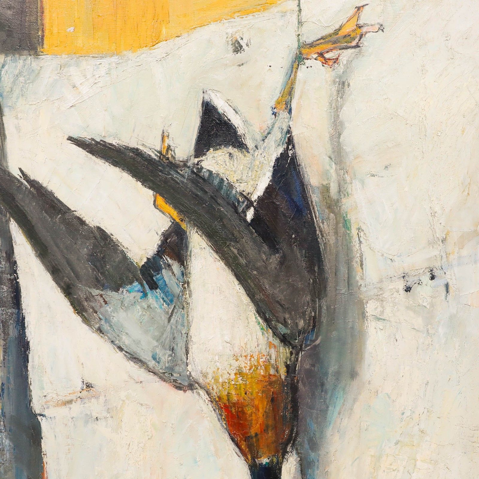 Charles Betremieux (1919 1997) Mid 20th Century Oil, The Duck photo Art