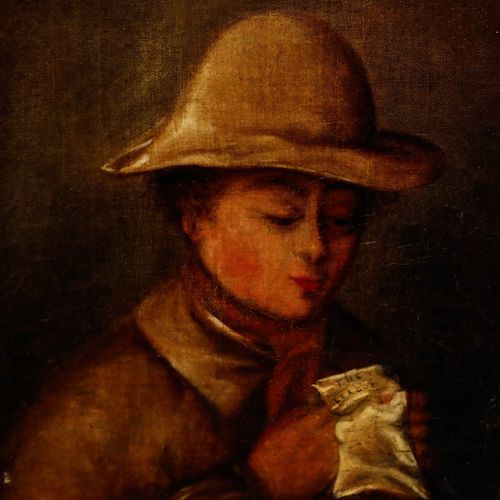 Late 19th Century Oil The League photo 275.0