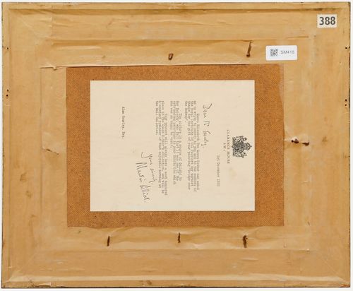 Alan Stenhouse Gourley (1909 1991) Oil, Clapboard House With The Yellow Door photo for sale
