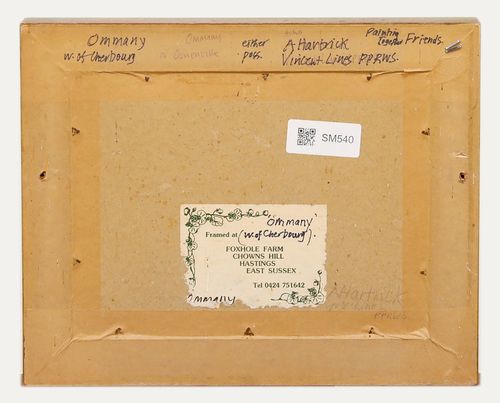 Manner Of Archibald Hartrick Early 20th Century Oil, Ommany, France photo for sale