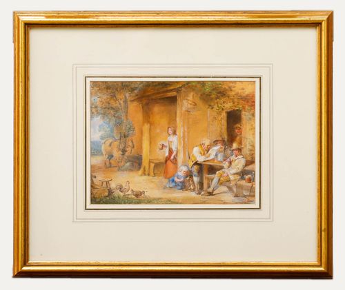 David Hardy (Ex.1855 1870)  19th Century Watercolour, Summer Evening