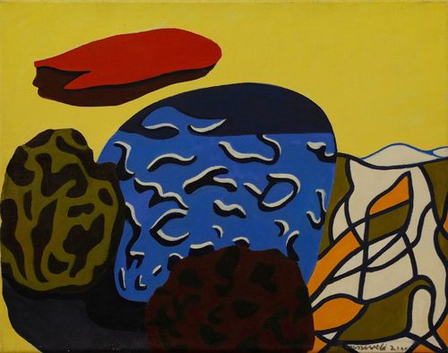 Doris Groeneveld (1938 2016)  Contemporary Oil, New Zealand photo furniture