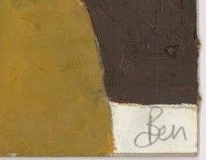 Ben Carrivick Contemporary Oil, Lady In Blue And Yellow photo for sale