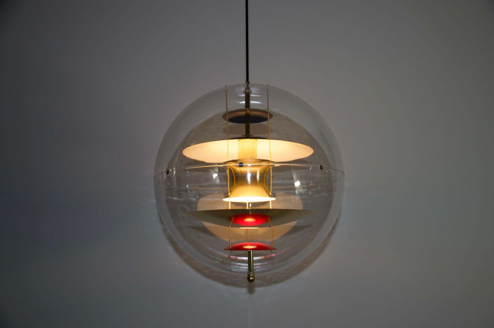 Danish Vp Globe Pendant Lamp By Verner Panton, 2000s photo for sale