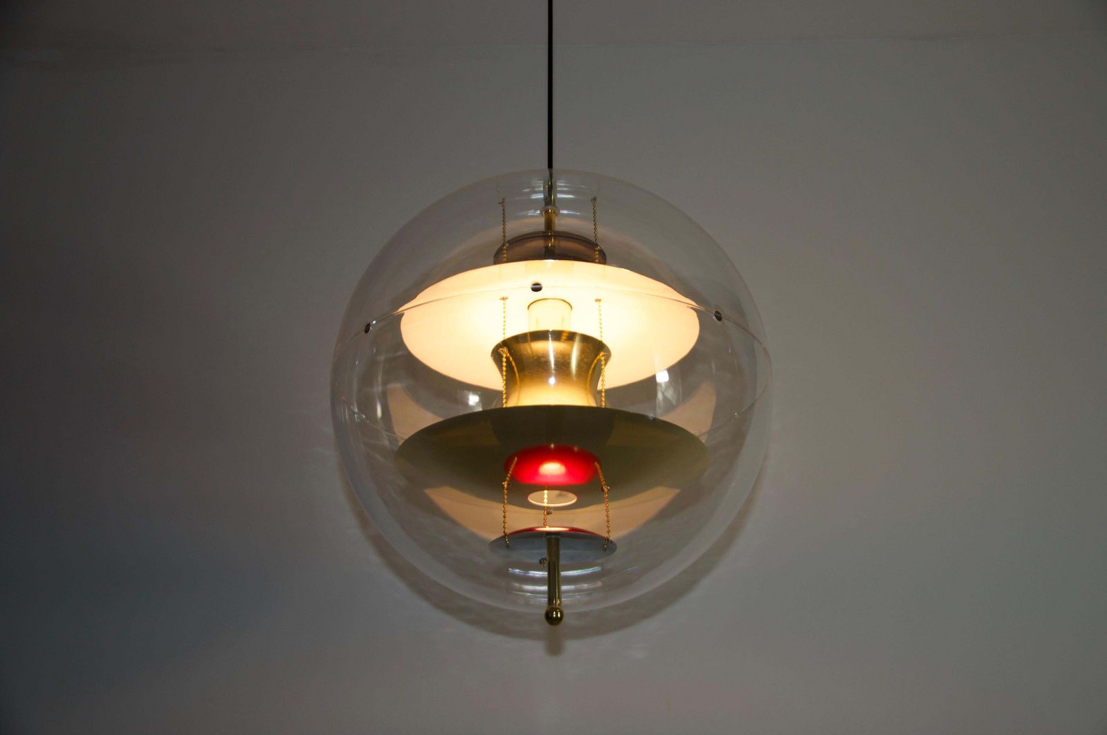 Danish Vp Globe Pendant Lamp By Verner Panton, 2000s photo vinterior