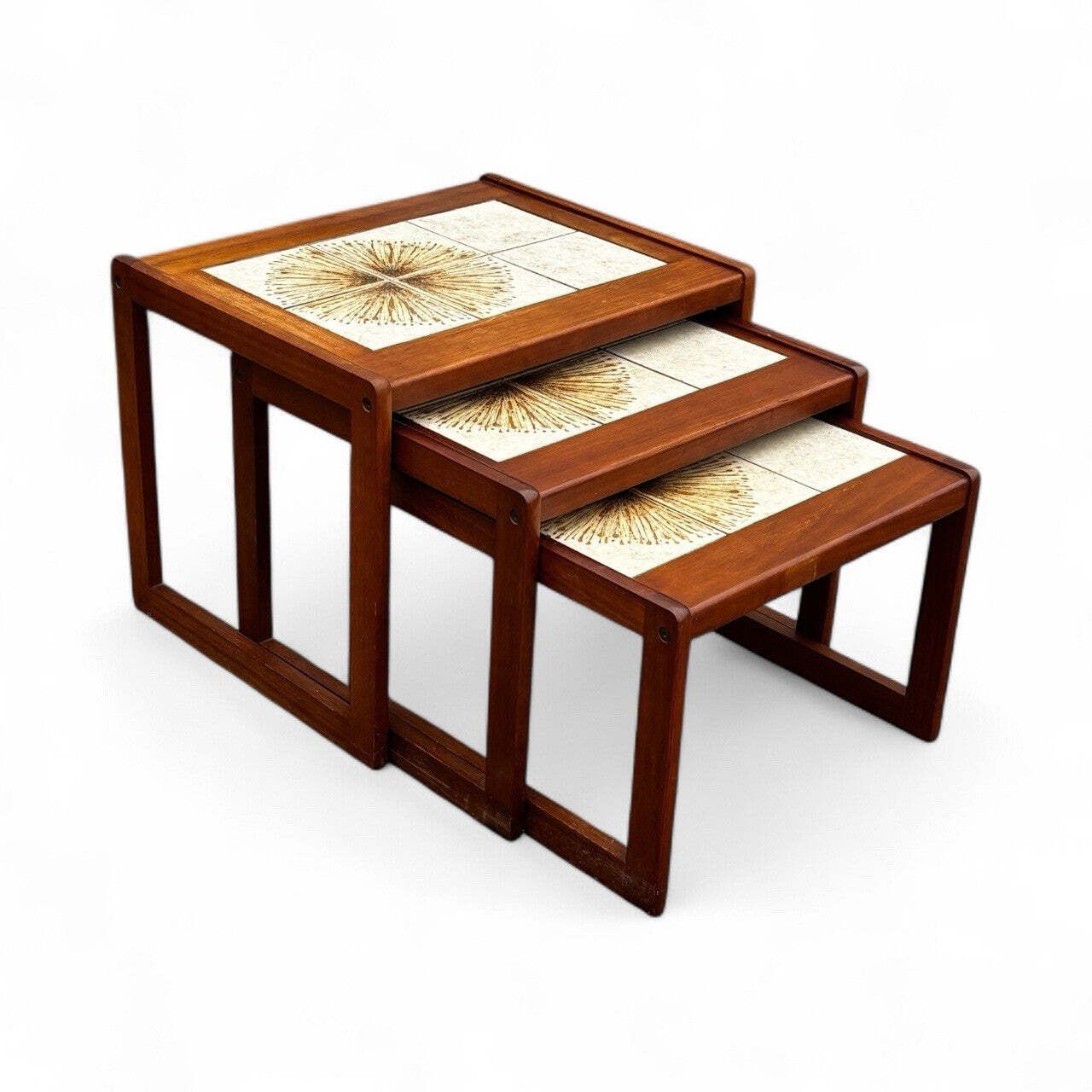 Mid Century Nest Of Tables, Mid 20th Century