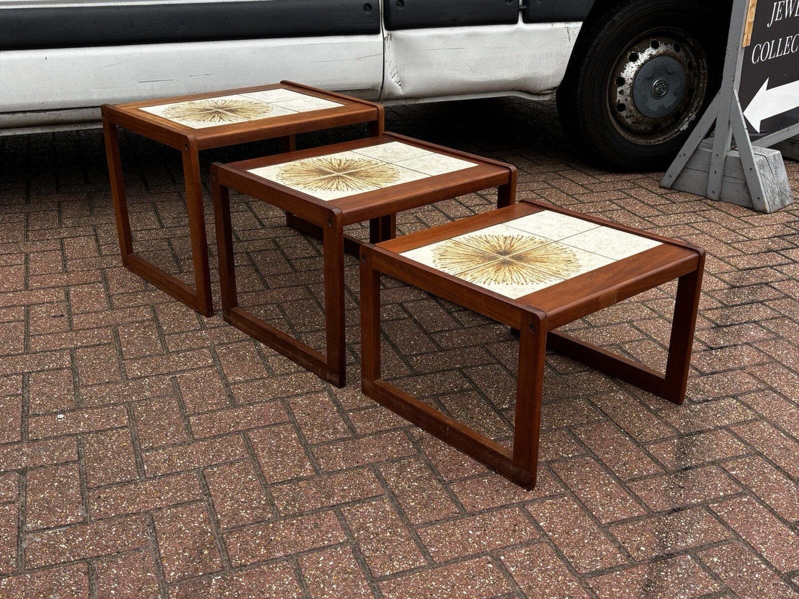 Mid Century Nest Of Tables, Mid 20th Century photo Furniture