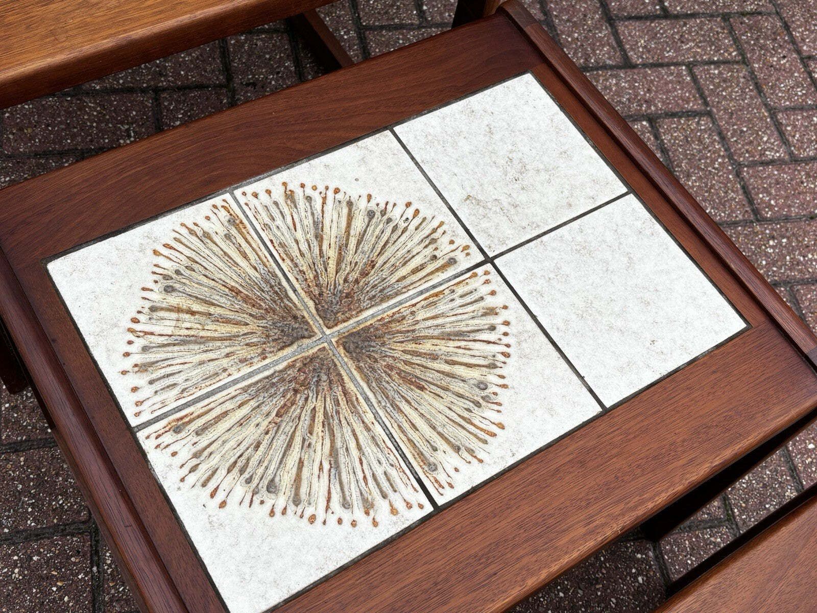 Mid Century Nest Of Tables, Mid 20th Century photo 536.0