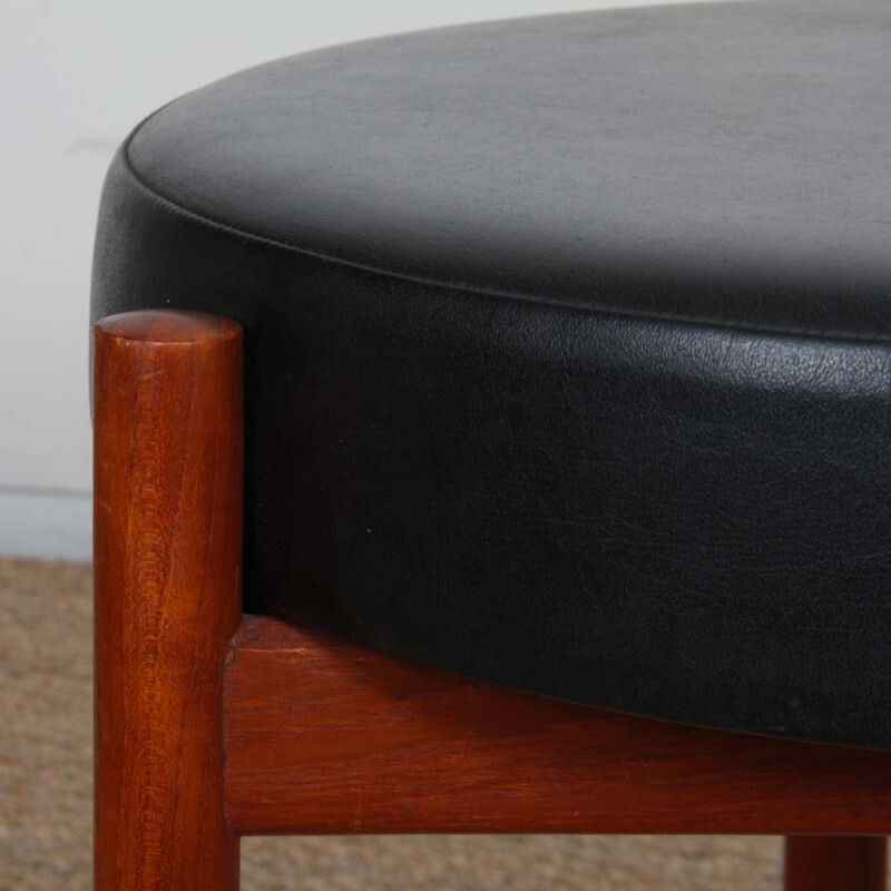 Scandinavian Stool By Hugo Frandsen For Spottrup, 1960s photo for sale