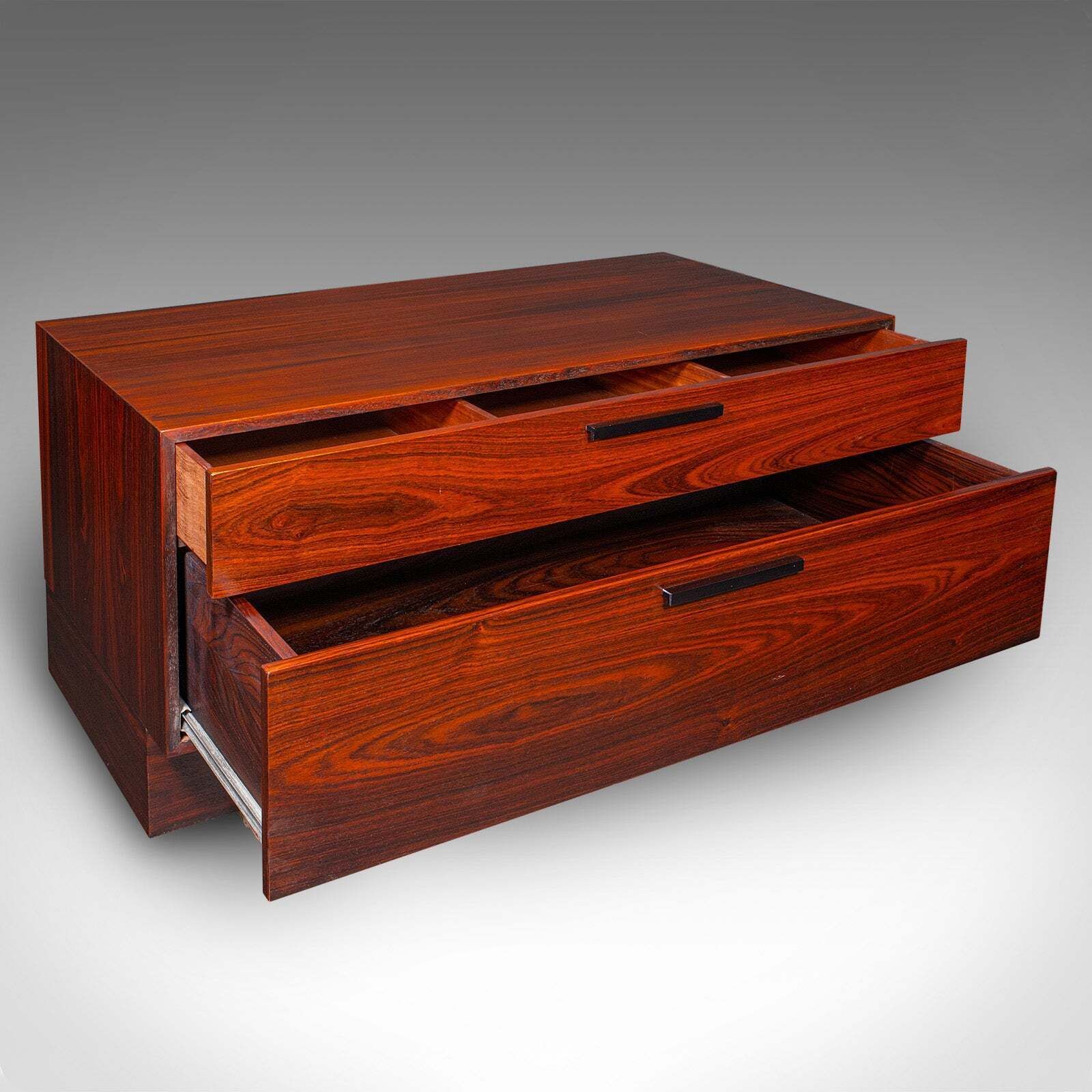 Vintage Turntable Display Stand, Danish, Hifi Cabinet, Kofod Larsen, Mid Century photo furniture
