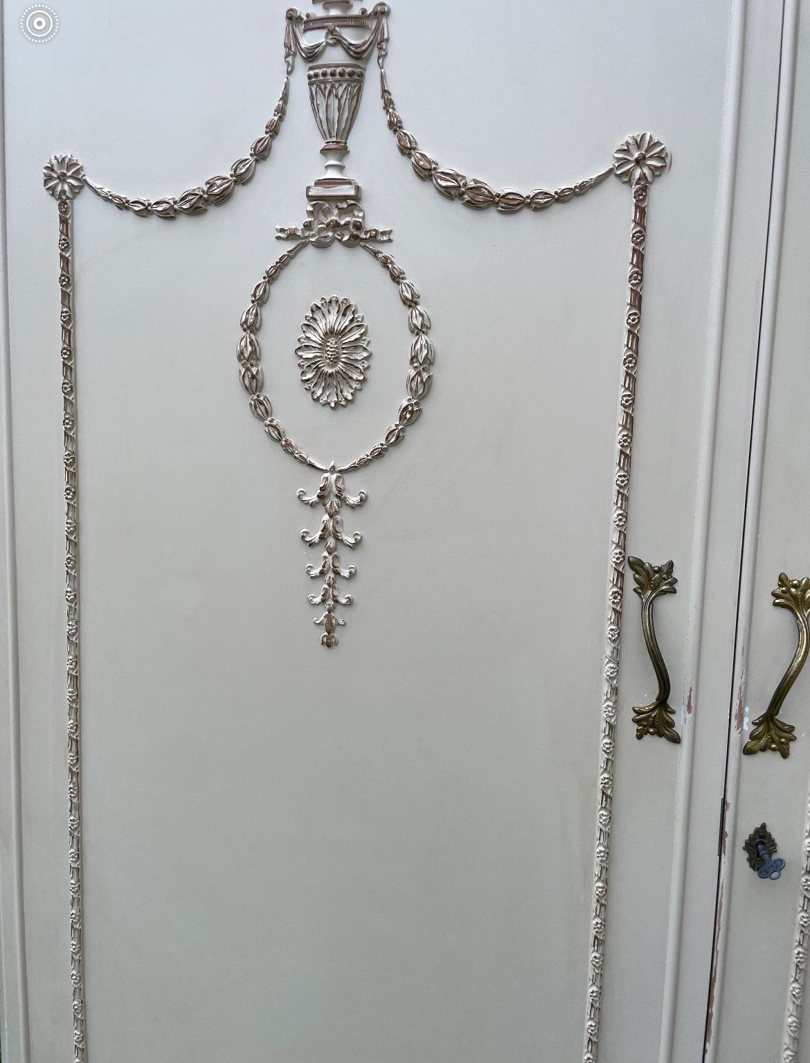 Louis XV Style Olympus Cream Fitted Double Wardrobe photo furniture
