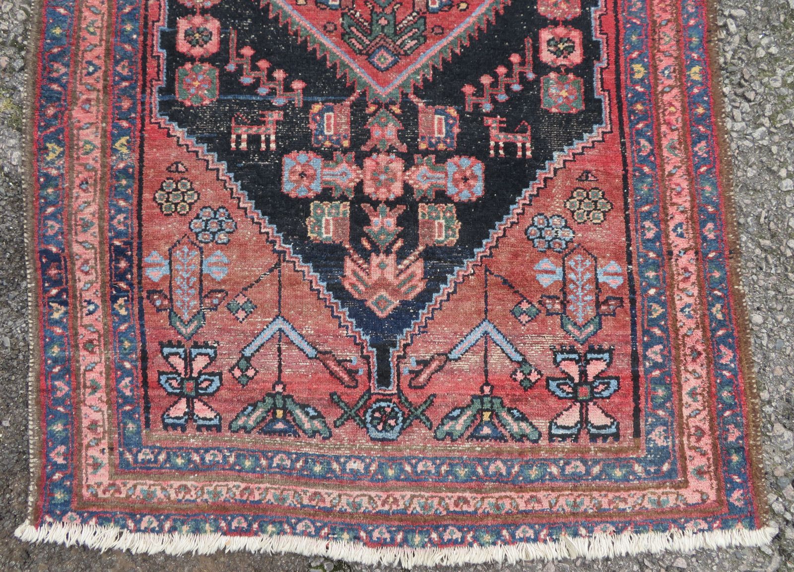 photo for sale Hamadan Kurdistan Long Rug Runner. 293cm X 107cm.