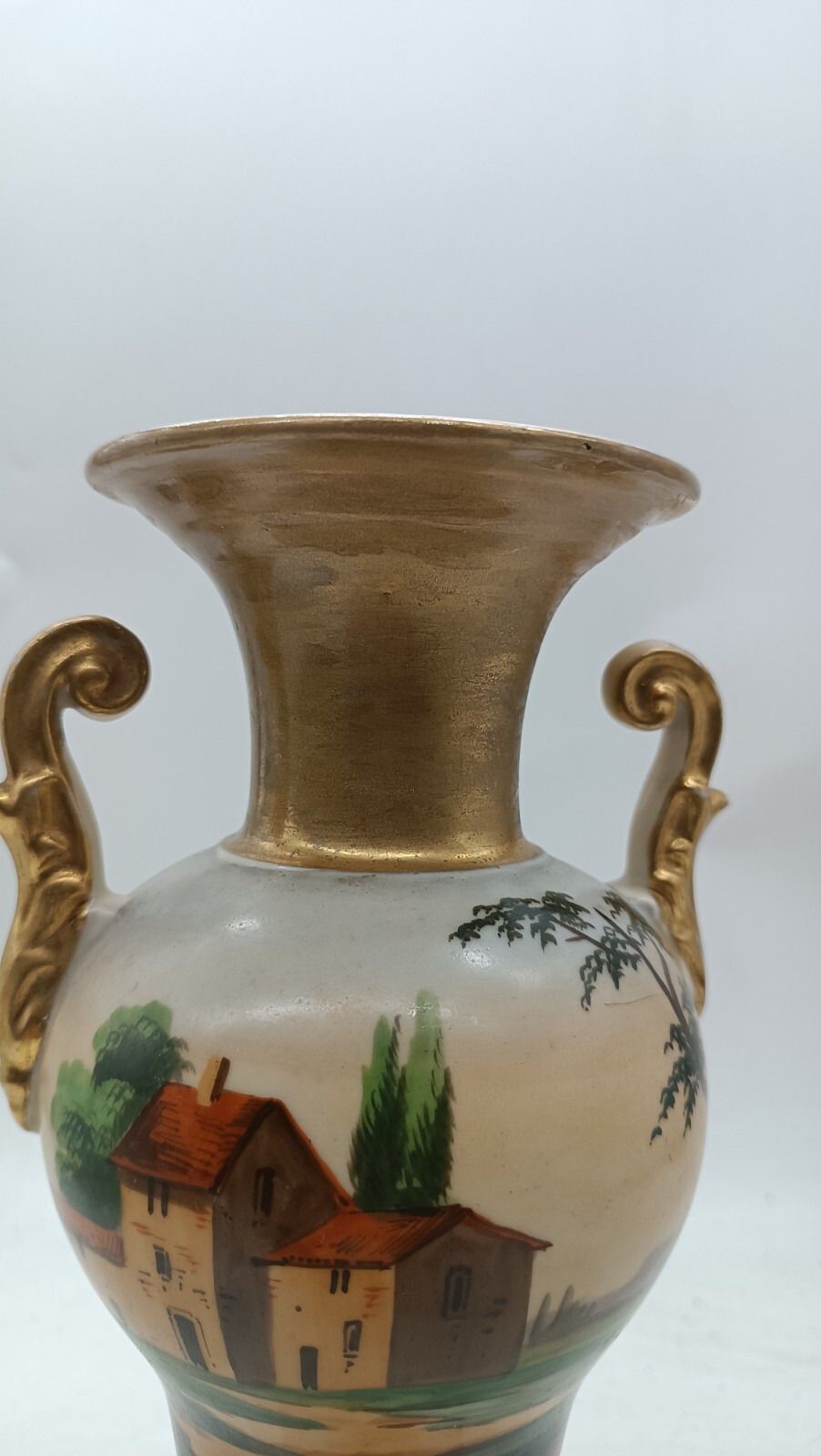Porcelain Vase Luigi Filippo Half XIX Century Old Paris photo 120.0
