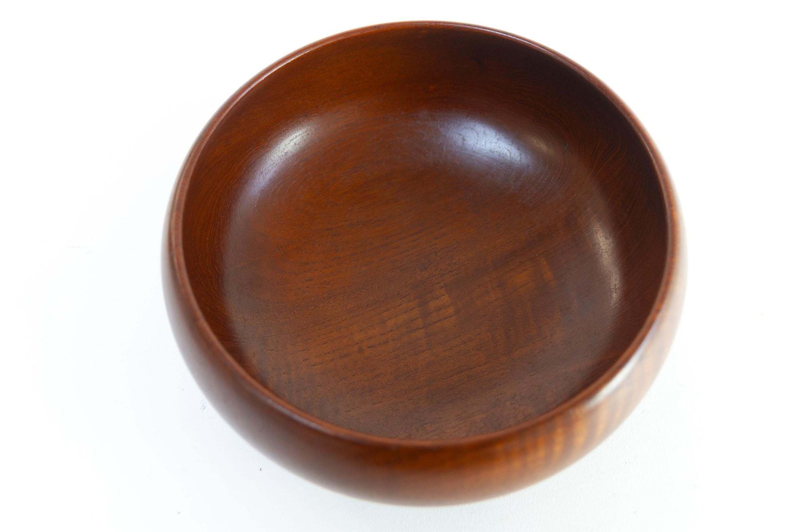 Danish Mid Century Modern Teak Bowl By Kay Bojesen, 1950s. photo for sale