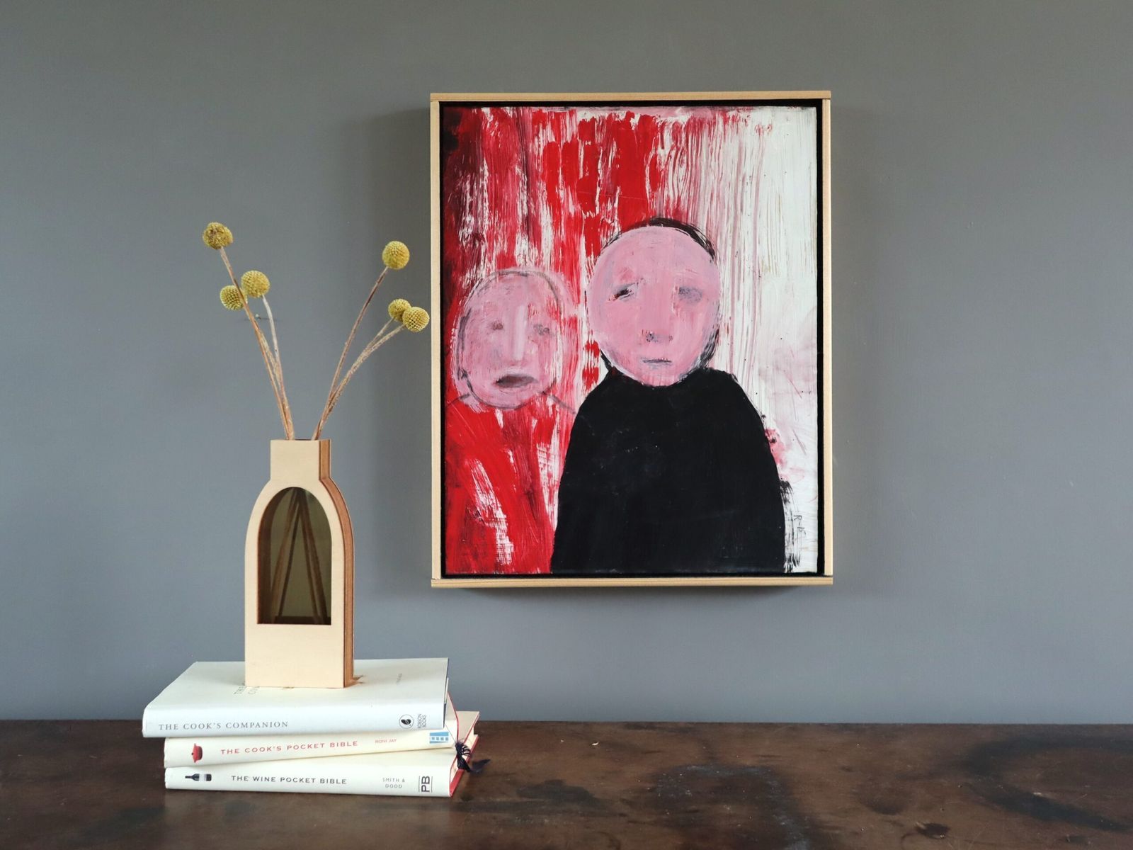 The Unspoken Between Us Oil Painting photo for sale