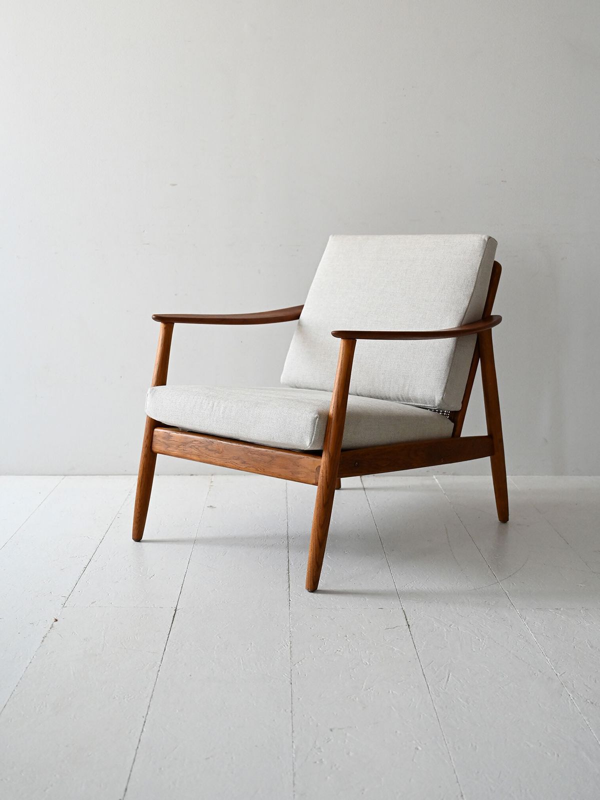 Swedish Teak Armchair By Folke Ohlsson For Dux