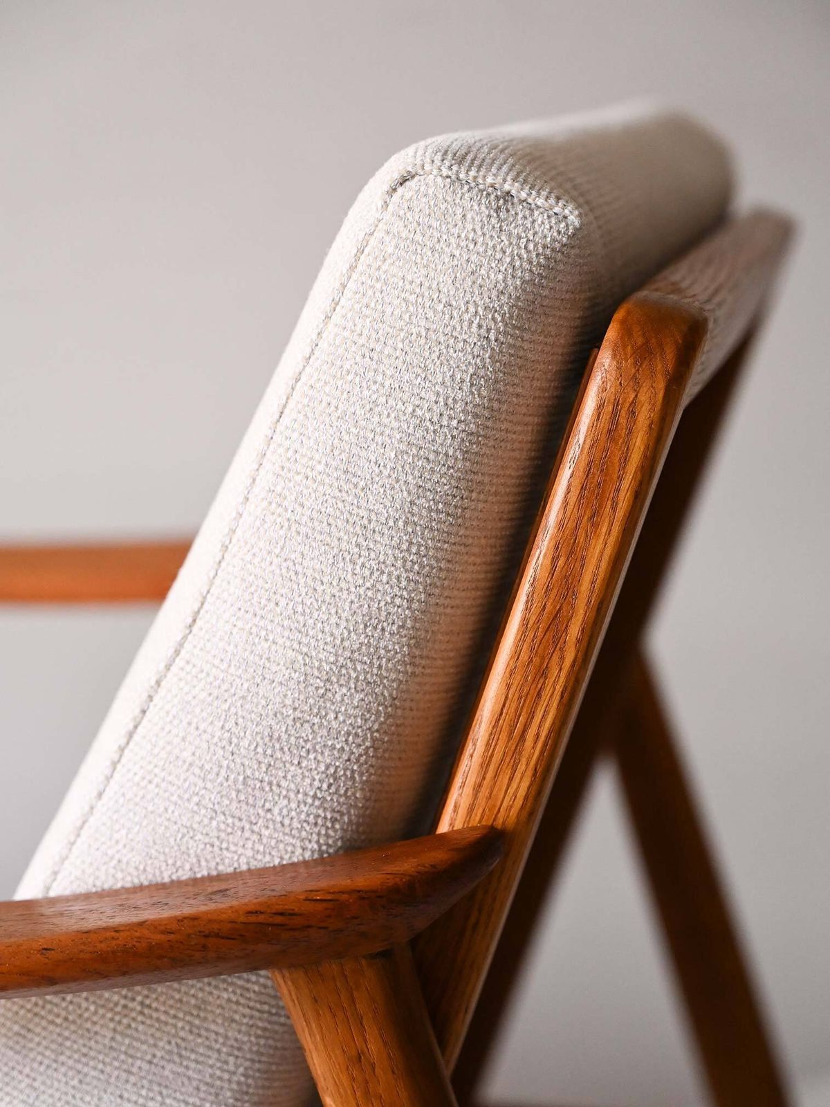 Swedish Teak Armchair By Folke Ohlsson For Dux photo vinterior