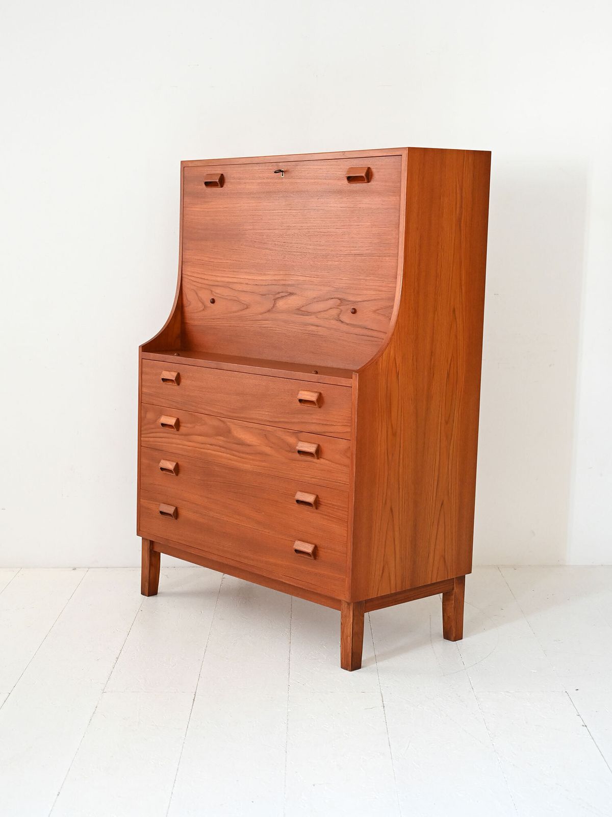 Vintage Danish Teak Secretary By Børge Mogensen For Søborg Møbler photo 1870.0